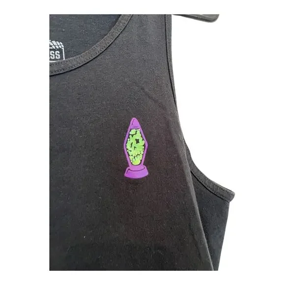 Lurking Class Sketchy Tank Skull Grunge Sleeveless Shirt Top Distressed Punk M - Picture 2 of 4